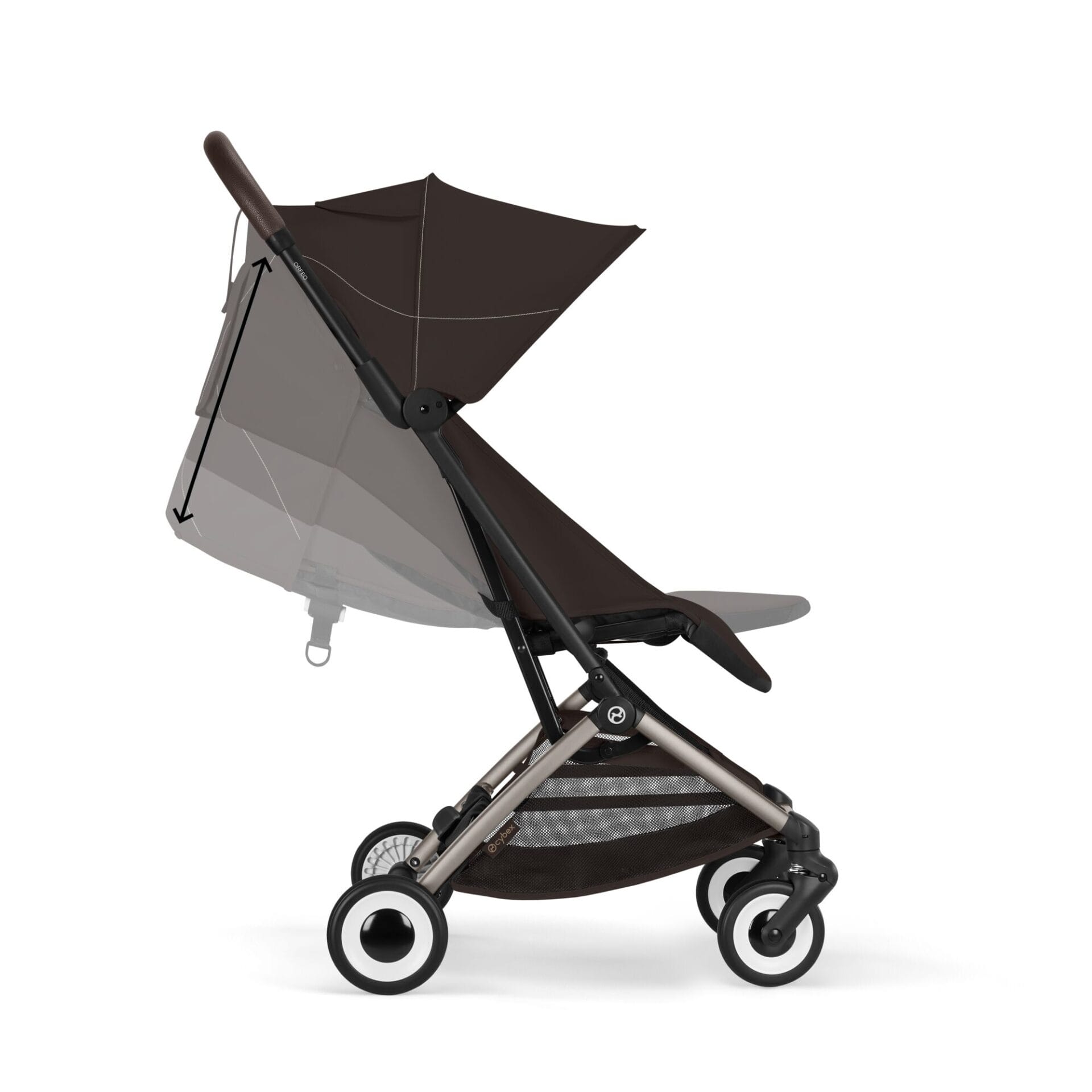 Cybex ORFEO 2026 Stroller Chocolate Brown (2)