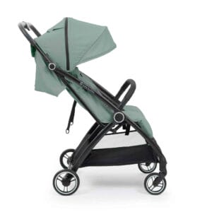 Ickle Bubba Aries Double Auto Fold Stroller Sage Green (2)