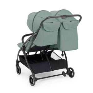 Ickle Bubba Aries Double Auto Fold Stroller Sage Green (6)