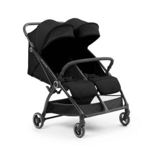 Ickle Bubba Aries MAX Double Auto Fold Stroller Black (4)