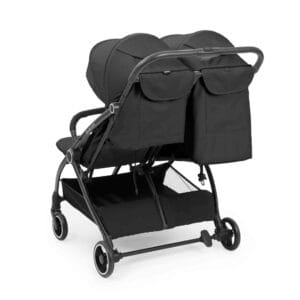 Ickle Bubba Aries MAX Double Auto Fold Stroller Graphite Grey (7)