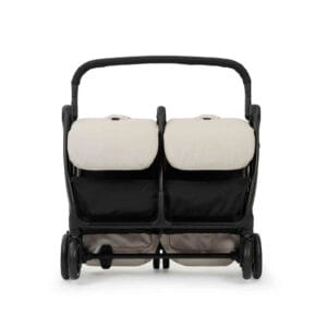 Ickle Bubba Aries MAX Double Auto Fold Stroller Stone (3)