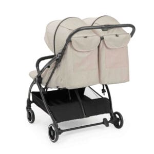 Ickle Bubba Aries MAX Double Auto Fold Stroller Stone (6)