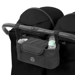 Ickle Bubba Aries PRIME Double Auto Fold Stroller Black (16)