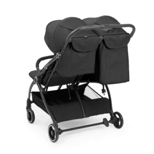 Ickle Bubba Aries PRIME Double Auto Fold Stroller Graphite Grey (8)