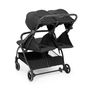 Ickle Bubba Aries PRIME Double Auto Fold Stroller Graphite Grey (9)