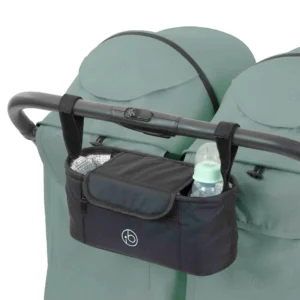 Ickle Bubba Aries PRIME Double Auto Fold Stroller Sage Green (16)