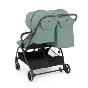 Ickle Bubba Aries PRIME Double Auto Fold Stroller Sage Green (9)