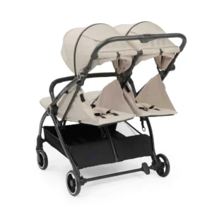 Ickle Bubba Aries PRIME Double Auto Fold Stroller Stone (10)