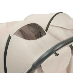 Ickle Bubba Aries PRIME Double Auto Fold Stroller Stone (13)