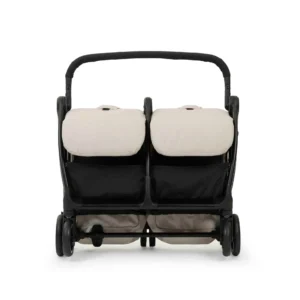 Ickle Bubba Aries PRIME Double Auto Fold Stroller Stone (3)