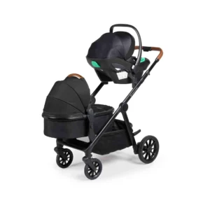 Ickle Bubba Virgo Growing Family 14 Piece Travel System with i Size Nimbus Car Seat & Spin ISOFIX Base Black (4)