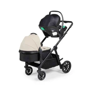 Ickle Bubba Virgo Growing Family 14 Piece Travel System with i Size Nimbus Car Seat & Spin ISOFIX Base Stone (5)