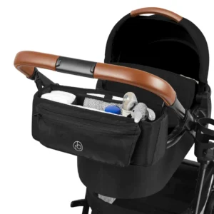 Ickle Bubba Virgo Twin 18 Piece Travel System with i Size Nimbus Car Seats & Spin ISOFIX Bases Black (11)