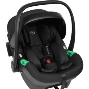 Ickle Bubba Virgo Twin 18 Piece Travel System with i Size Nimbus Car Seats & Spin ISOFIX Bases Black (8)