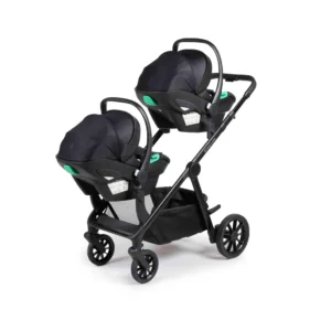Ickle Bubba Virgo Twin 18 Piece Travel System with i Size Nimbus Car Seats & Spin ISOFIX Bases Stone (5)