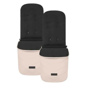 Ickle Bubba Virgo Twin 18 Piece Travel System with i Size Nimbus Car Seats & Spin ISOFIX Bases Stone (9)