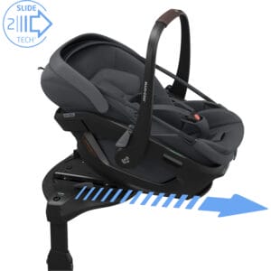 Maxi Cosi Coral Slide Pro Car Seat Moon Graphite (10)