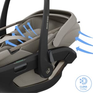 Maxicosi carseat babycarseat coralslidepro brown sapphiresand cl