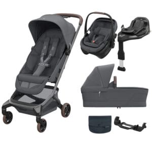 Maxi Cosi Fame Cabin Zero G Travel System Moon Graphite