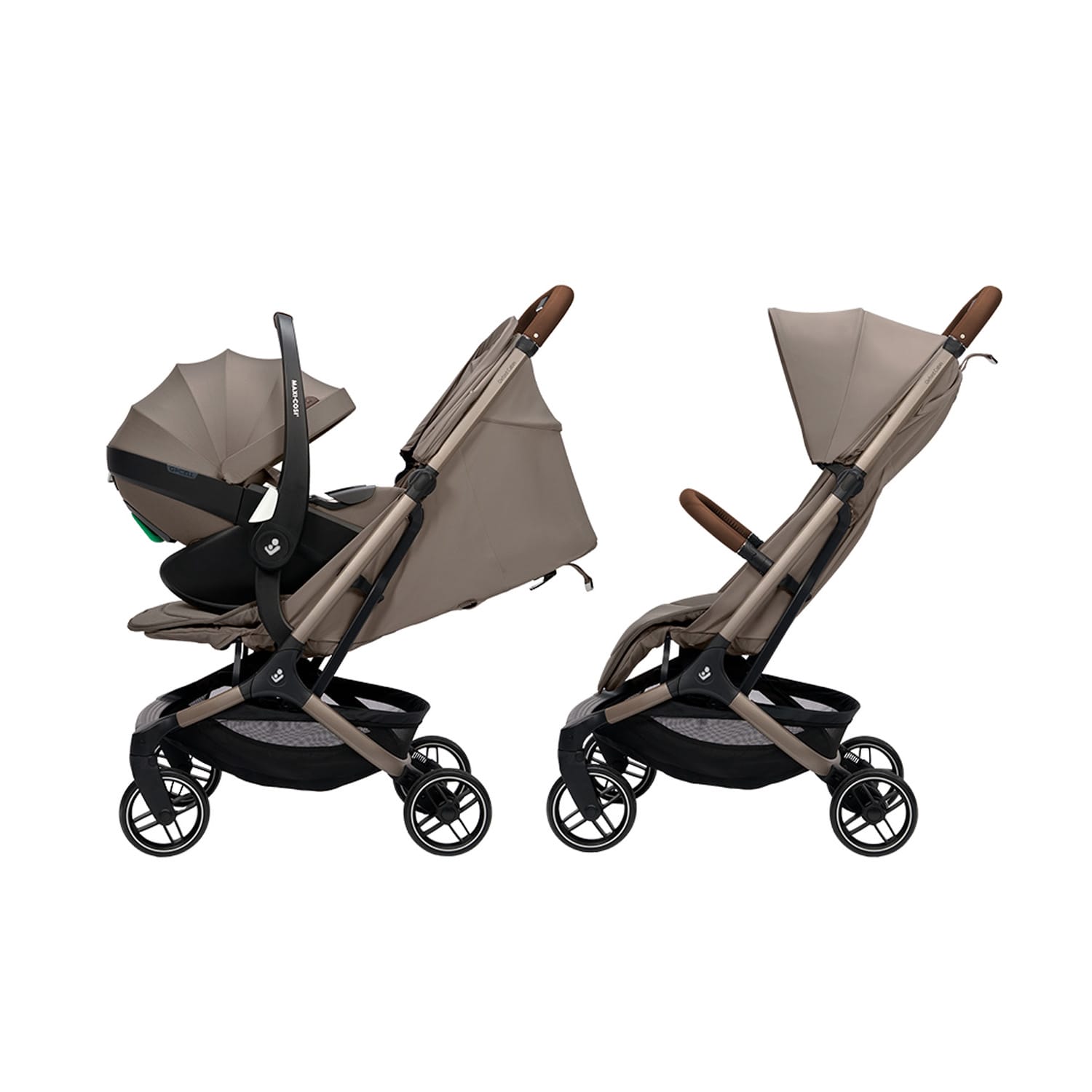 Maxi Cosi Oxford Cabin Pushchair from Birth with Rain Cover Oak Truffle (7)