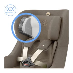 Maxi Cosi Pearl Slide Pro Car Seat Authentic Truffle