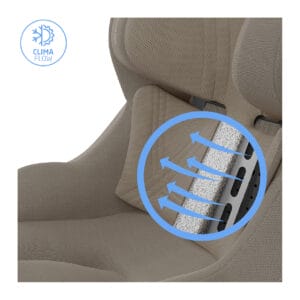 Maxi Cosi Pearl Slide Pro Car Seat Authentic Truffle (8)