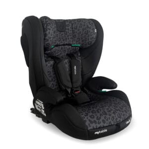 My Babiie MBCS75 i-Size (76-150cm) Car Seat ISOFIX - Black Leopard