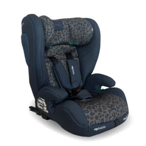 My Babiie MBCS75 i-Size (76-150cm) Car Seat ISOFIX - Navy Leopard
