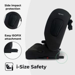 My Babiie MBCS80 i Size (76 150cm) Car Seat ISOFIX Black Leopard (7)