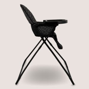 My Babiie MBHC1 Compact Highchair Black Leopard (1)