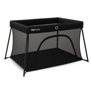 My Babiie MBTC2 Air Light 2 in 1 Travel Cot Black