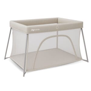 My Babiie MBTC2 Air Light 2 in 1 Travel Cot Ivory