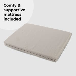 My Babiie MBTC2 Air Light 2 in 1 Travel Cot Ivory (5)