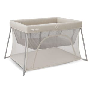 My Babiie MBTC3 Air-Light 3-in-1 Travel Cot with Bassinet - Ivory