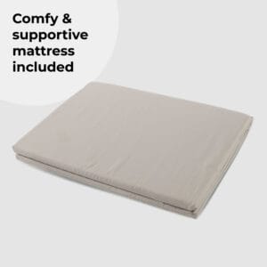 My Babiie MBTC3 Air Light 3 in 1 Travel Cot with Bassinet Ivory (5)