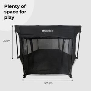 My Babiie Playpen Black (7)