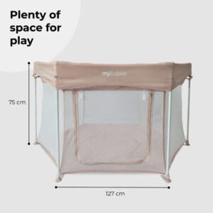 My Babiie Playpen Blush (5)
