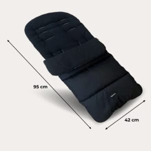 MyBabiie Universal Footmuff Black (5)