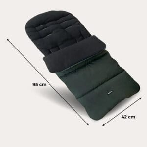 MyBabiie Universal Footmuff Forest Green (5)