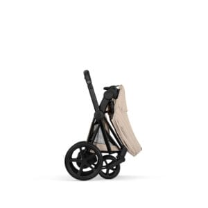 NEW CYBEX e Priam Pushchair Set Comfort Collection Matt Black Cozy Beige (11)