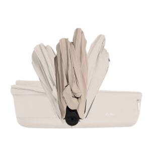 NEW CYBEX e Priam Pushchair Set Comfort Collection Matt Black Cozy Beige (3)