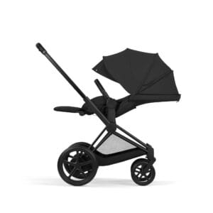 NEW CYBEX e Priam Pushchair Set Comfort Collection Matt Black Sepia Black (9)