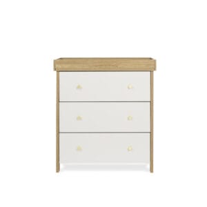 Obaby Nika 2 Piece Room Set OAK & WHITE (14)