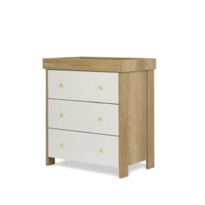 Obaby Nika Changing Unit OAK & WHITE (5)