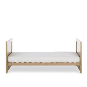Obaby Nika Cot Bed OAK & WHITE (10)