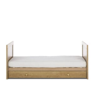 Obaby Nika Cot Bed OAK & WHITE (11)