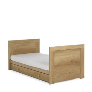 Obaby Nika Cot Bed OAK & WHITE (12)