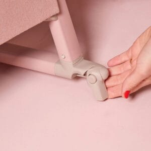 Tutti Bambini CoZee Air 2 Bedside Crib Drifted Oak Blush (14)