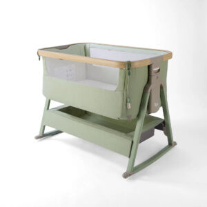 Tutti Bambini CoZee Air 2 Bedside Crib Drifted Oak Eucalyptus (2)